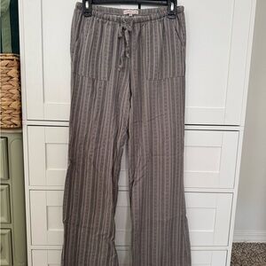 Sincerely Jules Beige Striped Pants